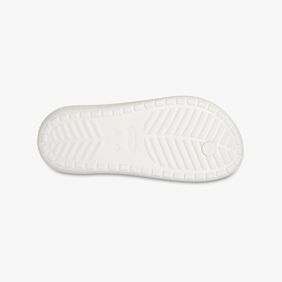 Crocs 209402-100 CLASSIC FLIP Unisex Flip-Flops White