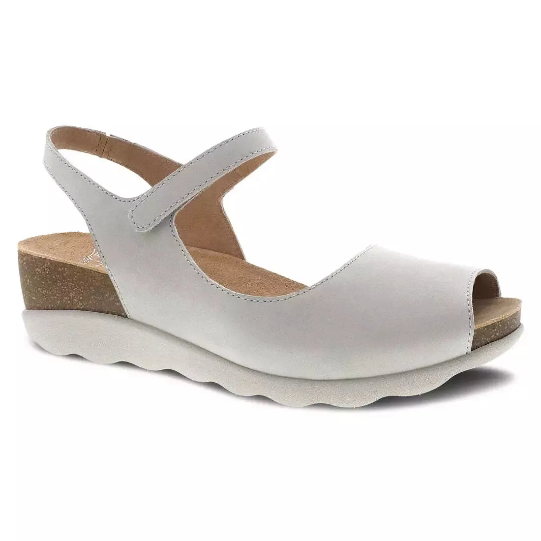 Dansko Women's Marcy Ivory Milled Nubuck 1511616100