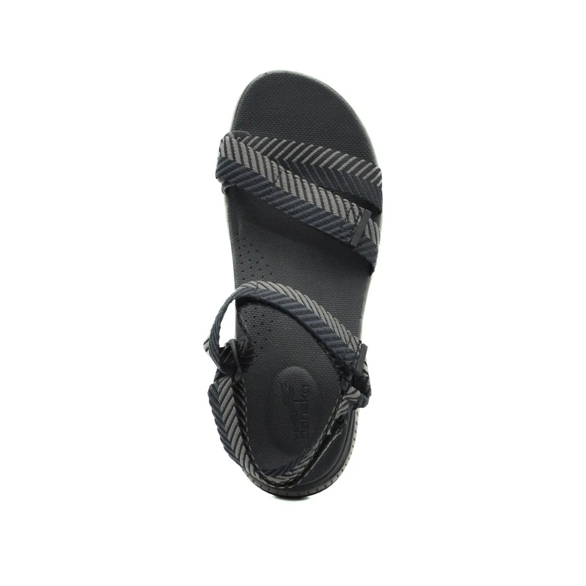 Dansko Women's Racquel Black Herringbone Webbing 4915360200