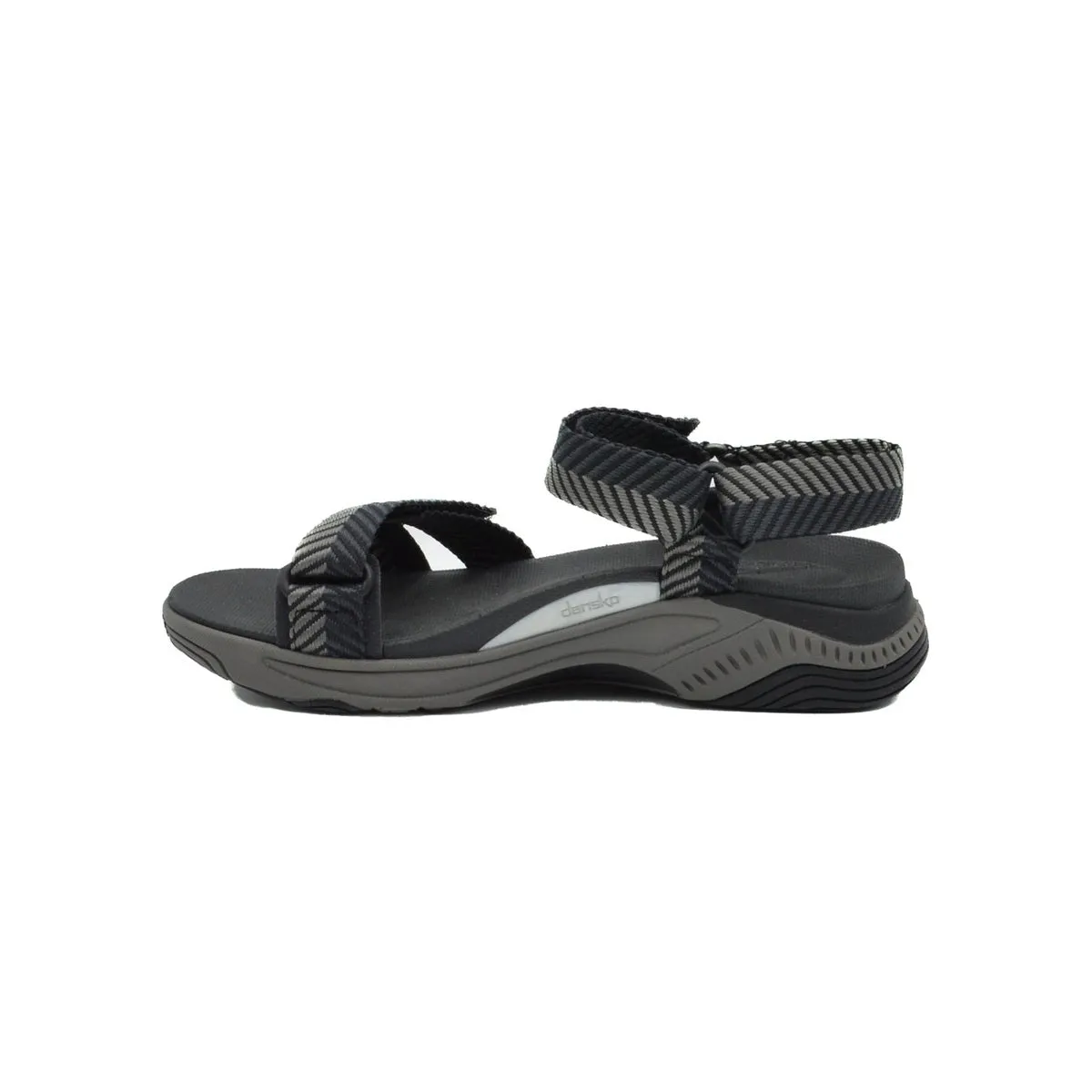 Dansko Women's Racquel Black Herringbone Webbing 4915360200