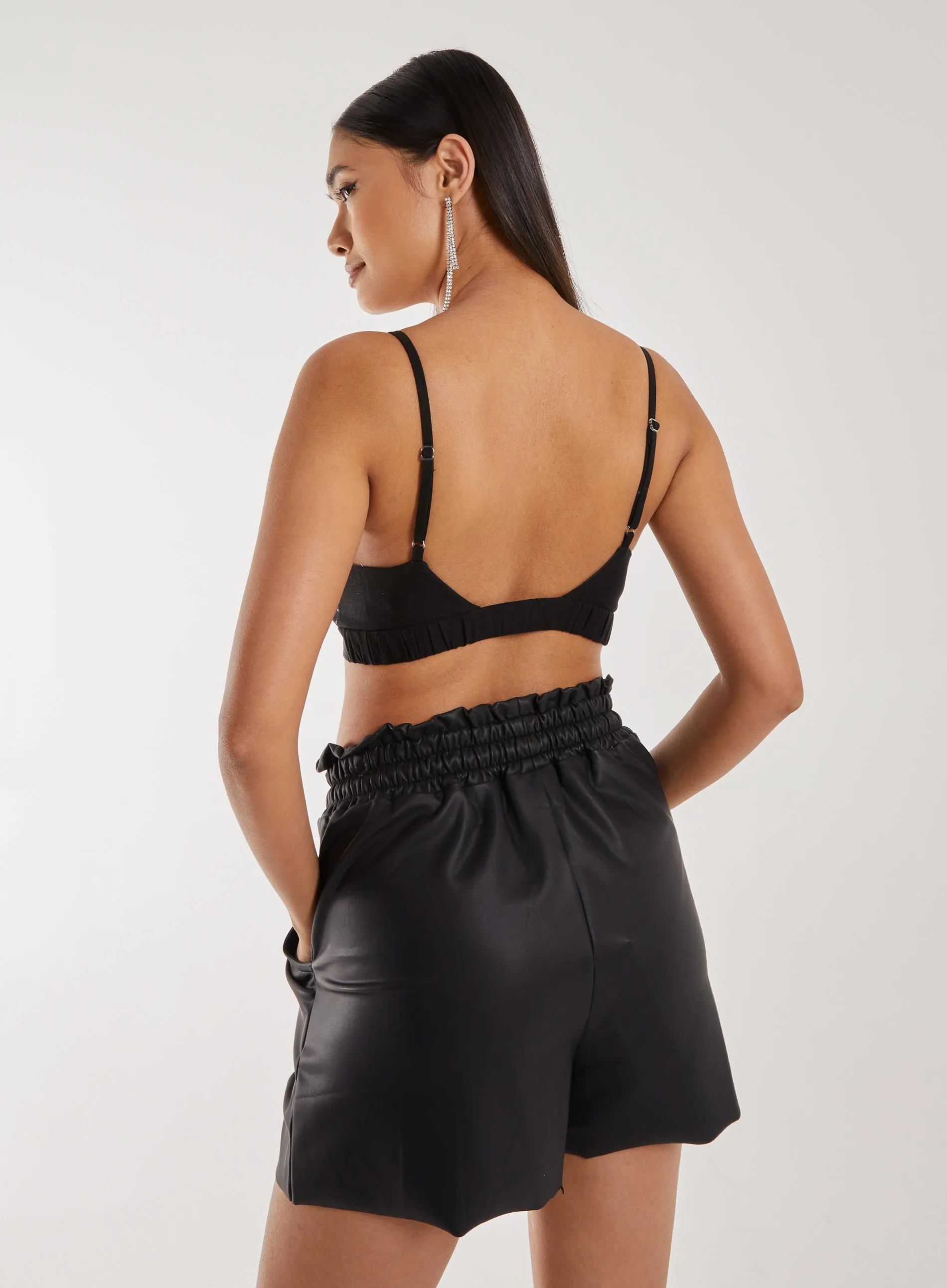 Diamante Bralette Top