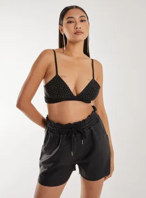 Diamante Bralette Top