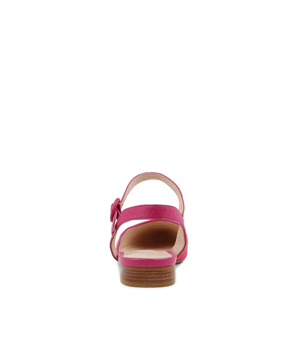Diana Ferrari - Drias Fuchsia Woven, Leather