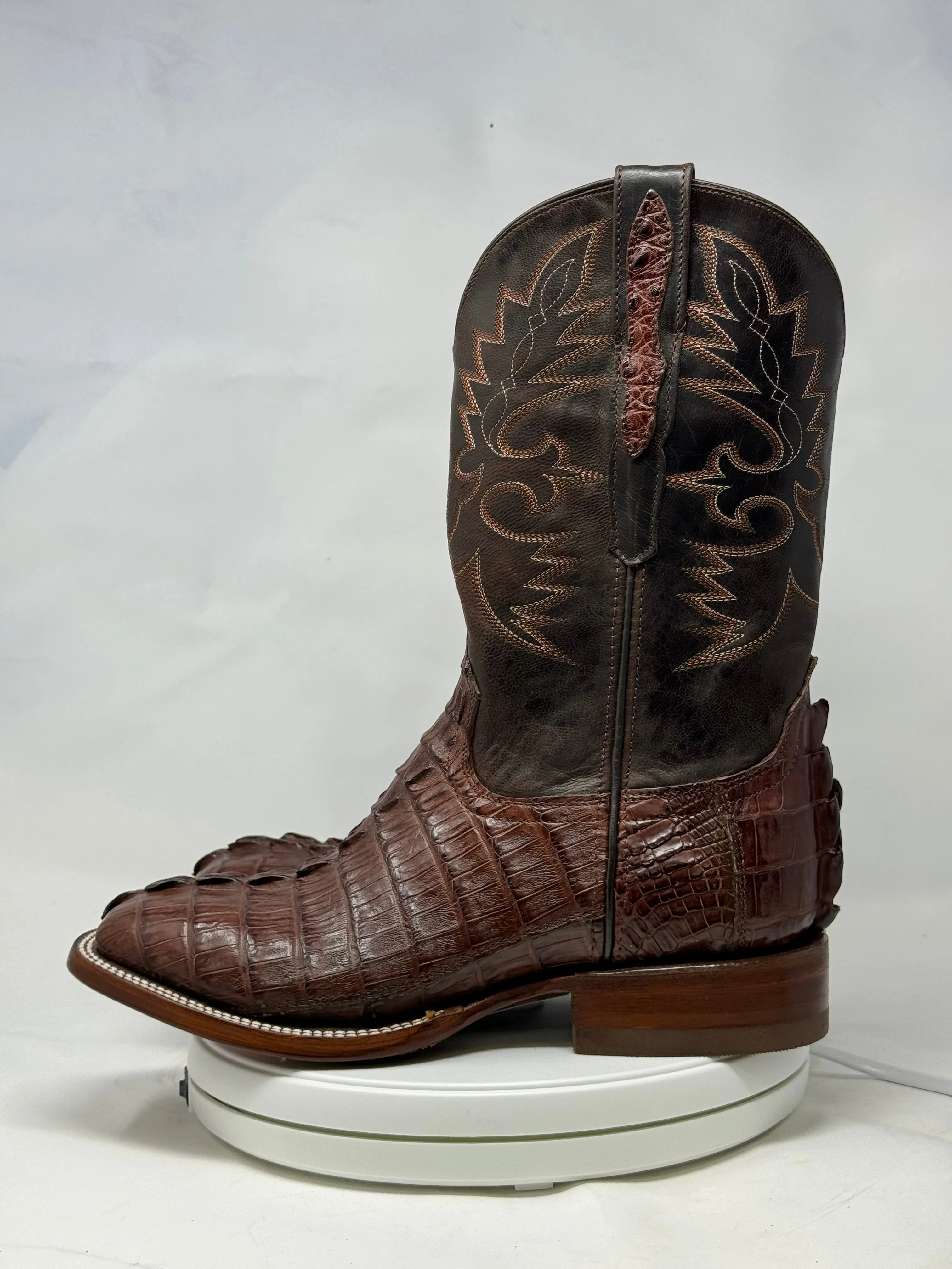 DJ2023 | Don Juan Boots Men's Caiman Tail Cigar H Toe