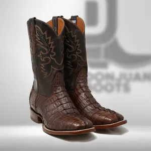 DJ2023 | Don Juan Boots Men's Caiman Tail Cigar H Toe