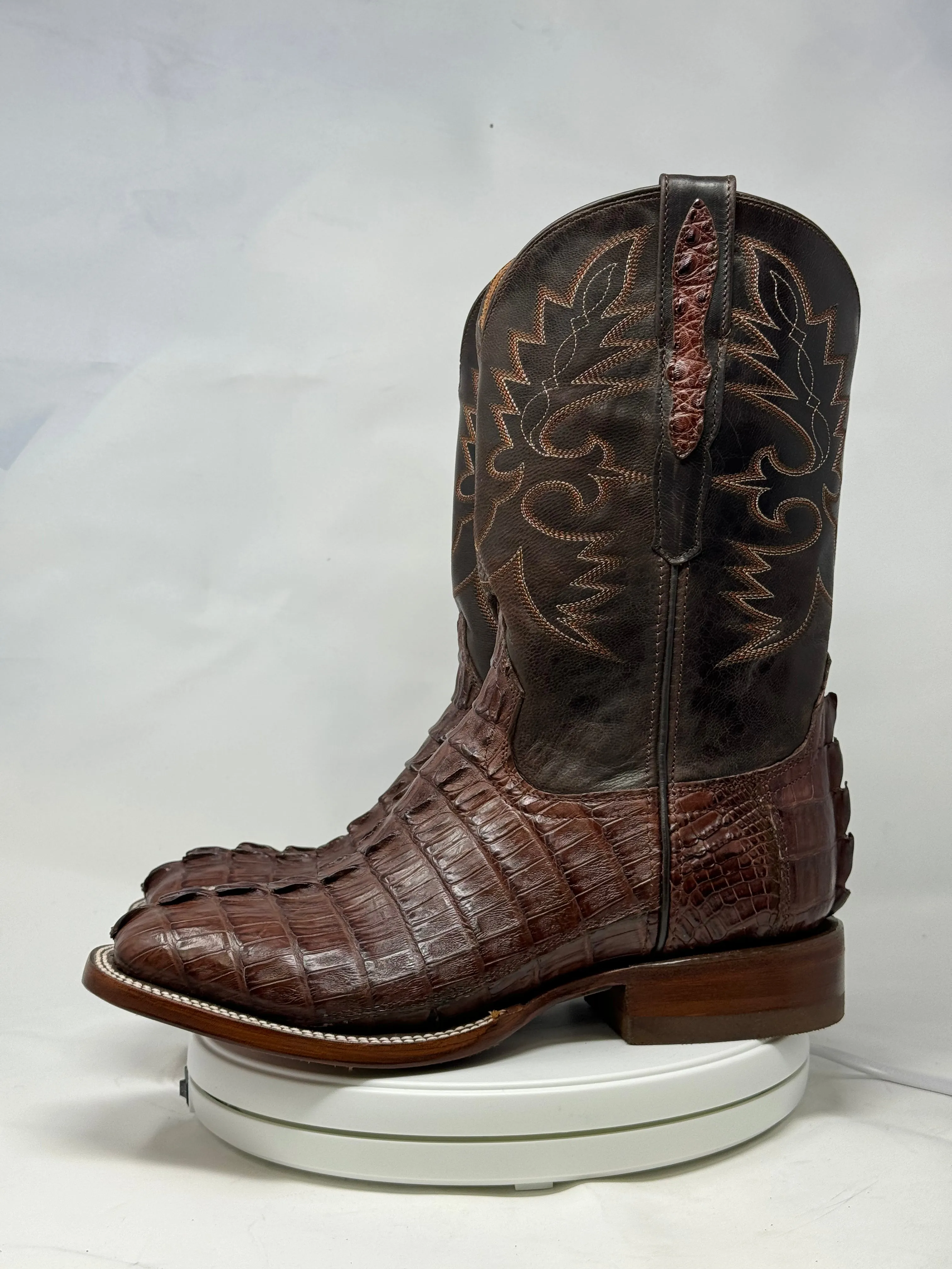 DJ2023 | Don Juan Boots Men's Caiman Tail Cigar H Toe