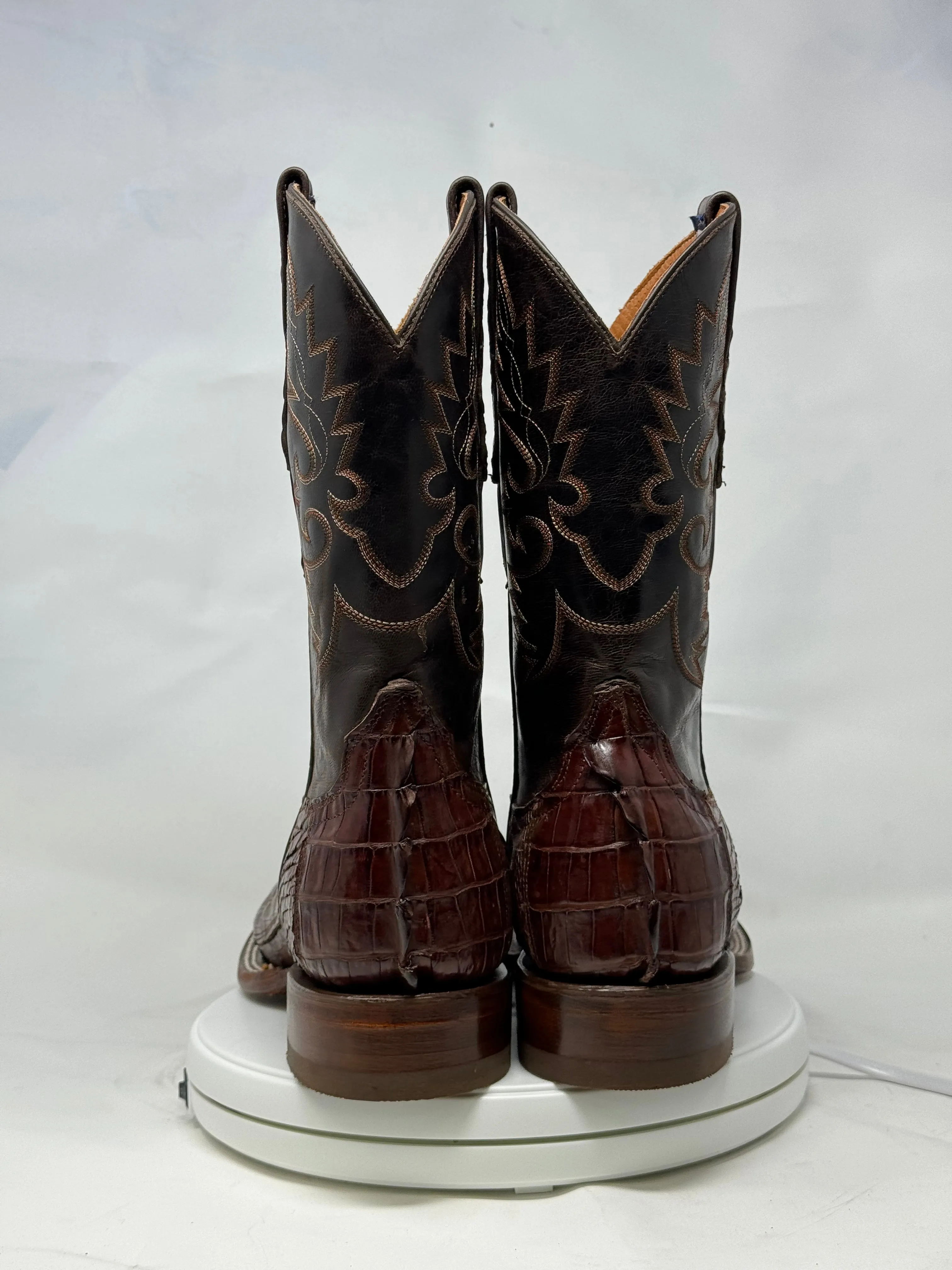 DJ2023 | Don Juan Boots Men's Caiman Tail Cigar H Toe