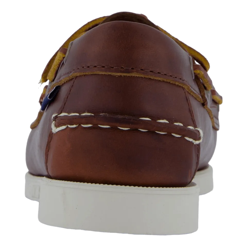 Docksides Portland Waxed W Brown