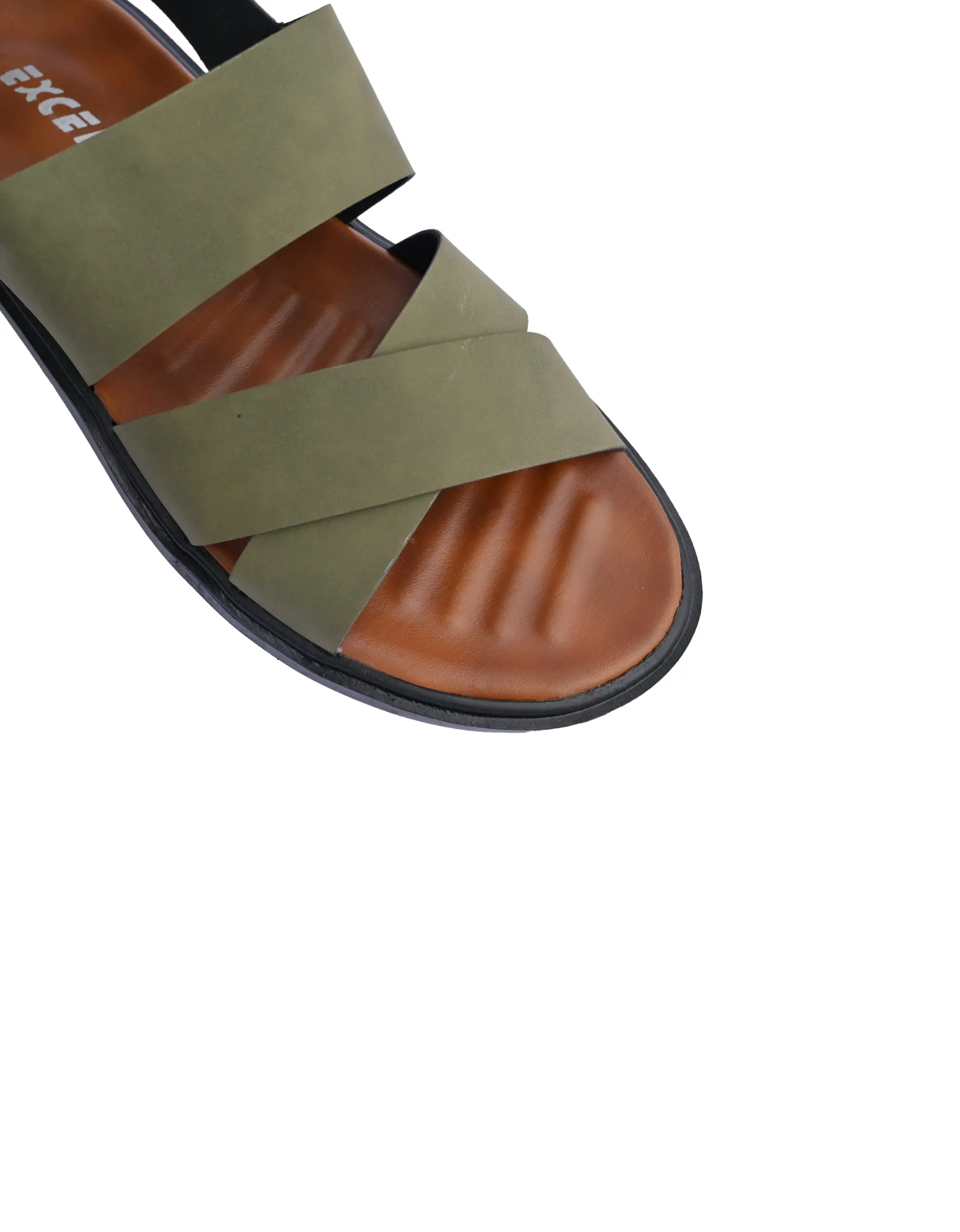 EX-9165-Green-Men Comfort Sandal