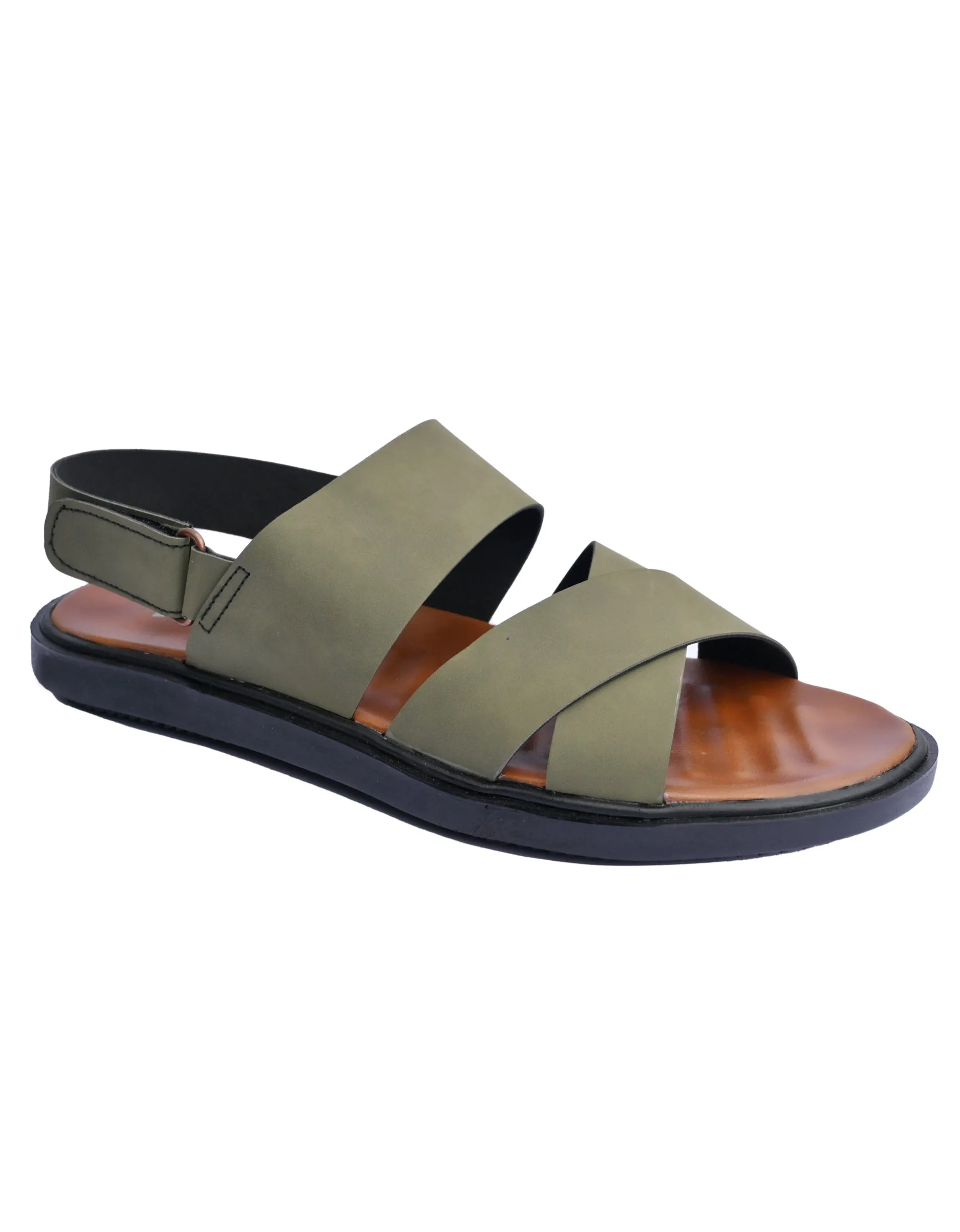 EX-9165-Green-Men Comfort Sandal
