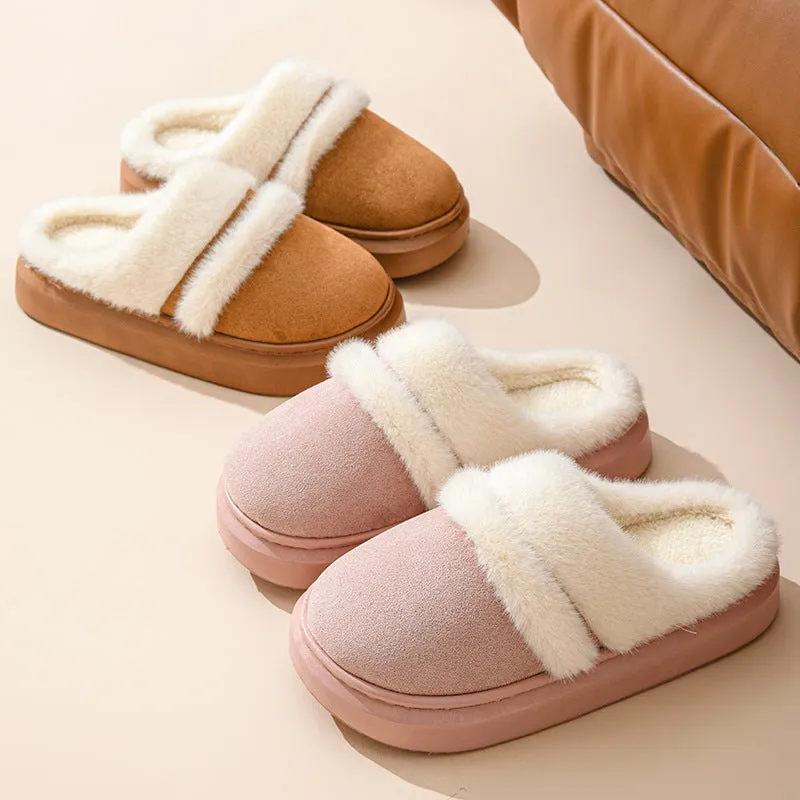 Fashion Warm Cotton Slippers For Women Leisure Slipper