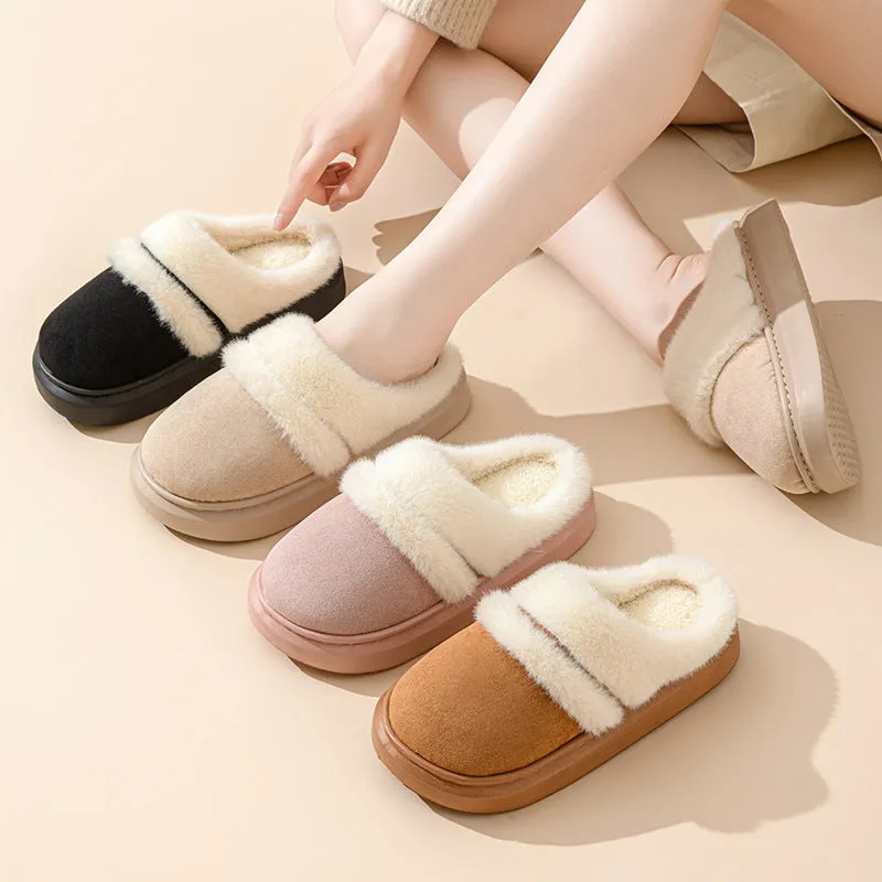 Fashion Warm Cotton Slippers For Women Leisure Slipper