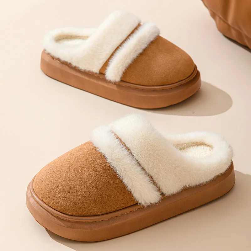 Fashion Warm Cotton Slippers For Women Leisure Slipper
