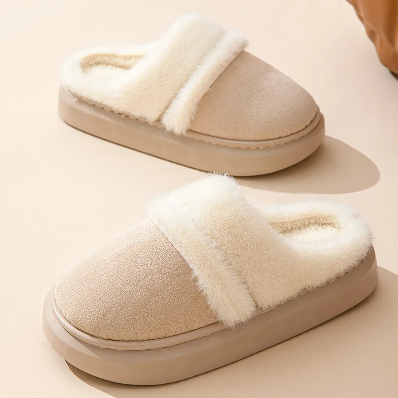 Fashion Warm Cotton Slippers For Women Leisure Slipper