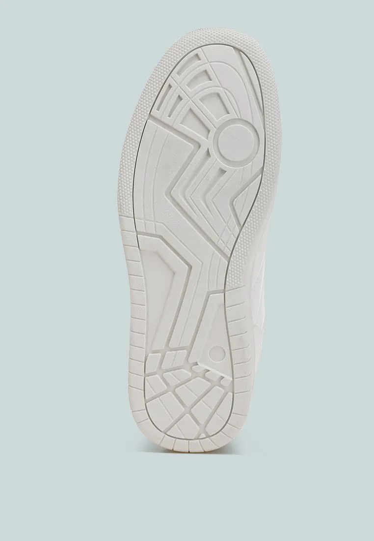 Faux Leather Casual Sneakers By MODE