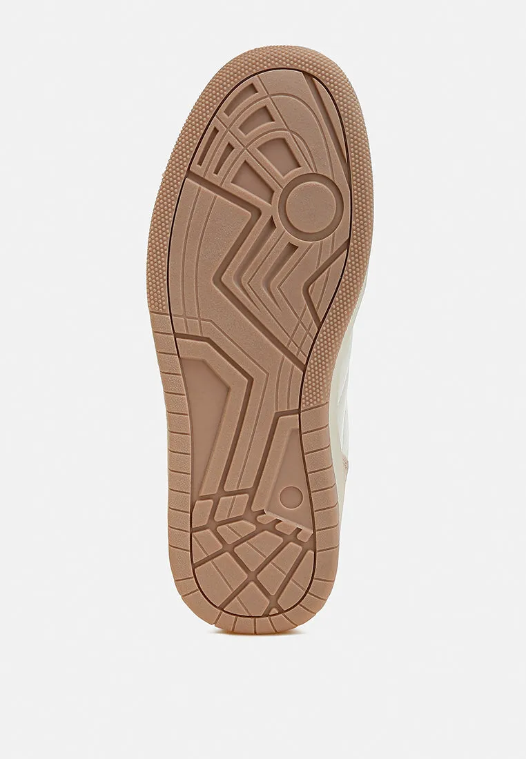Faux Leather Casual Sneakers By MODE