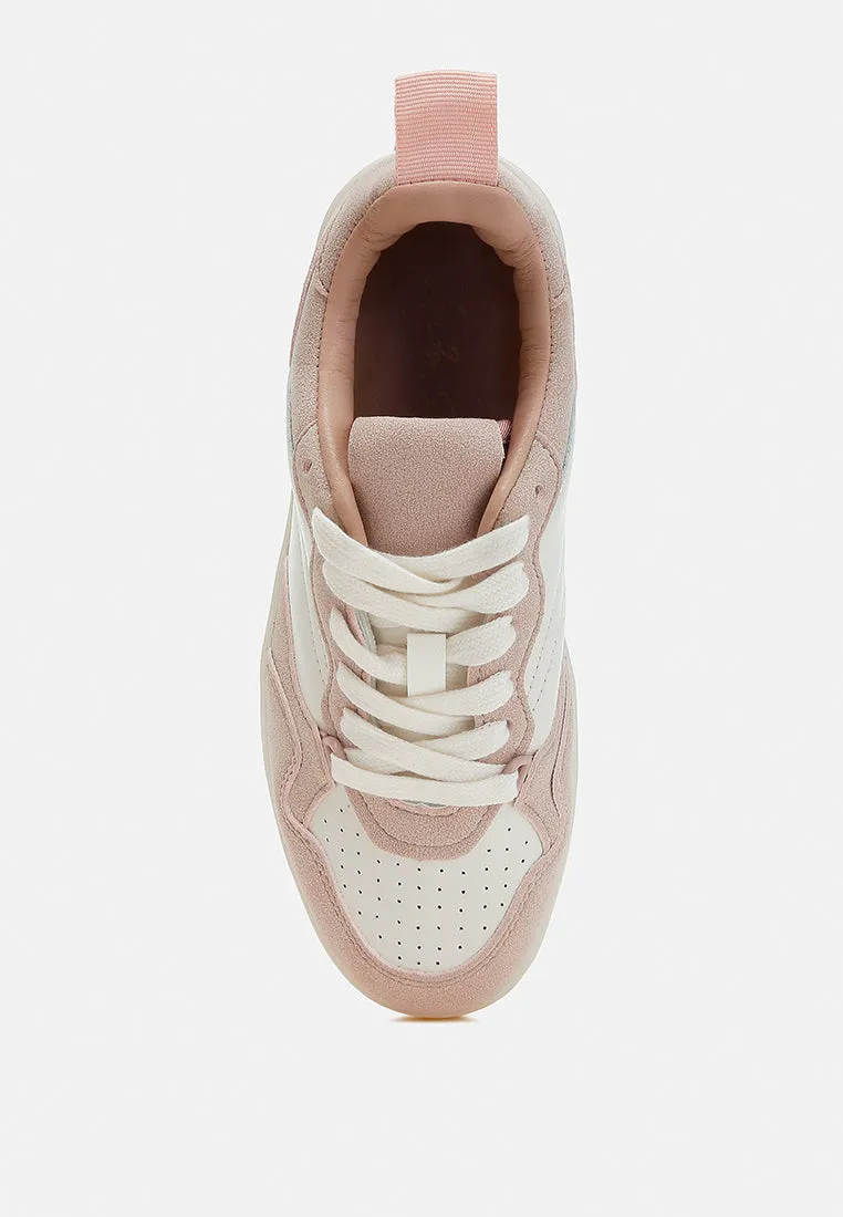 Faux Leather Casual Sneakers By MODE