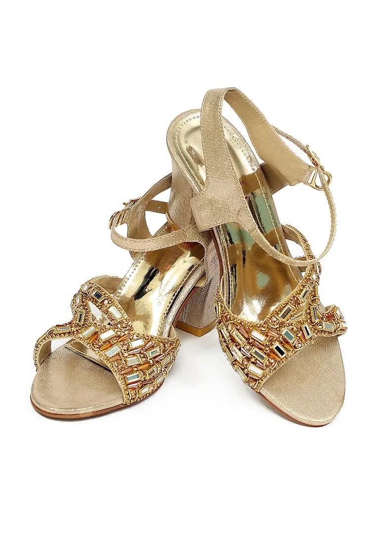 Fawn Color Formal Sandals-RS32