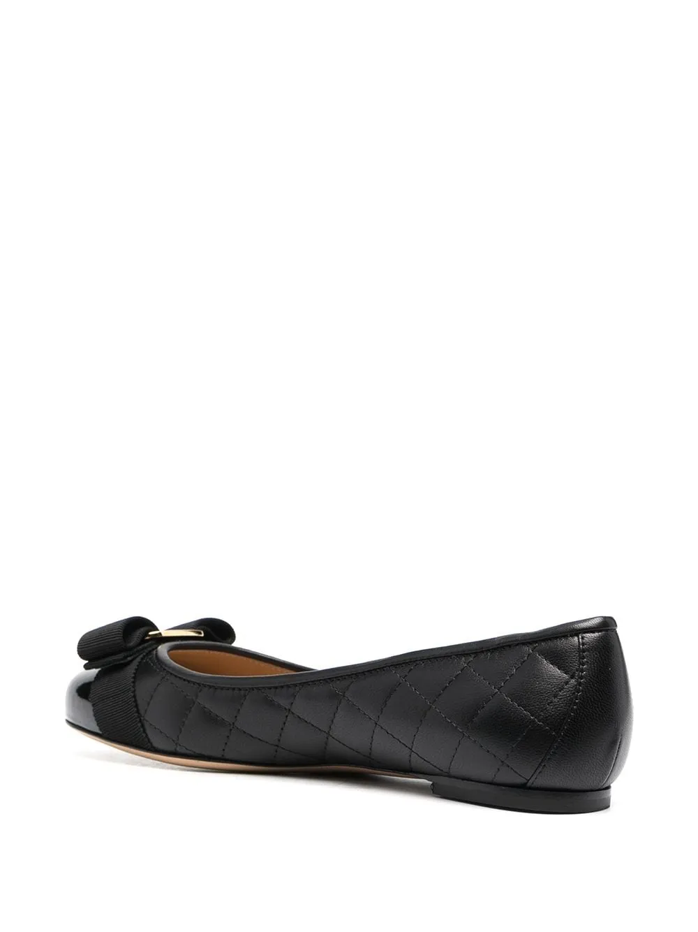 Ferragamo Flat Black Shoes