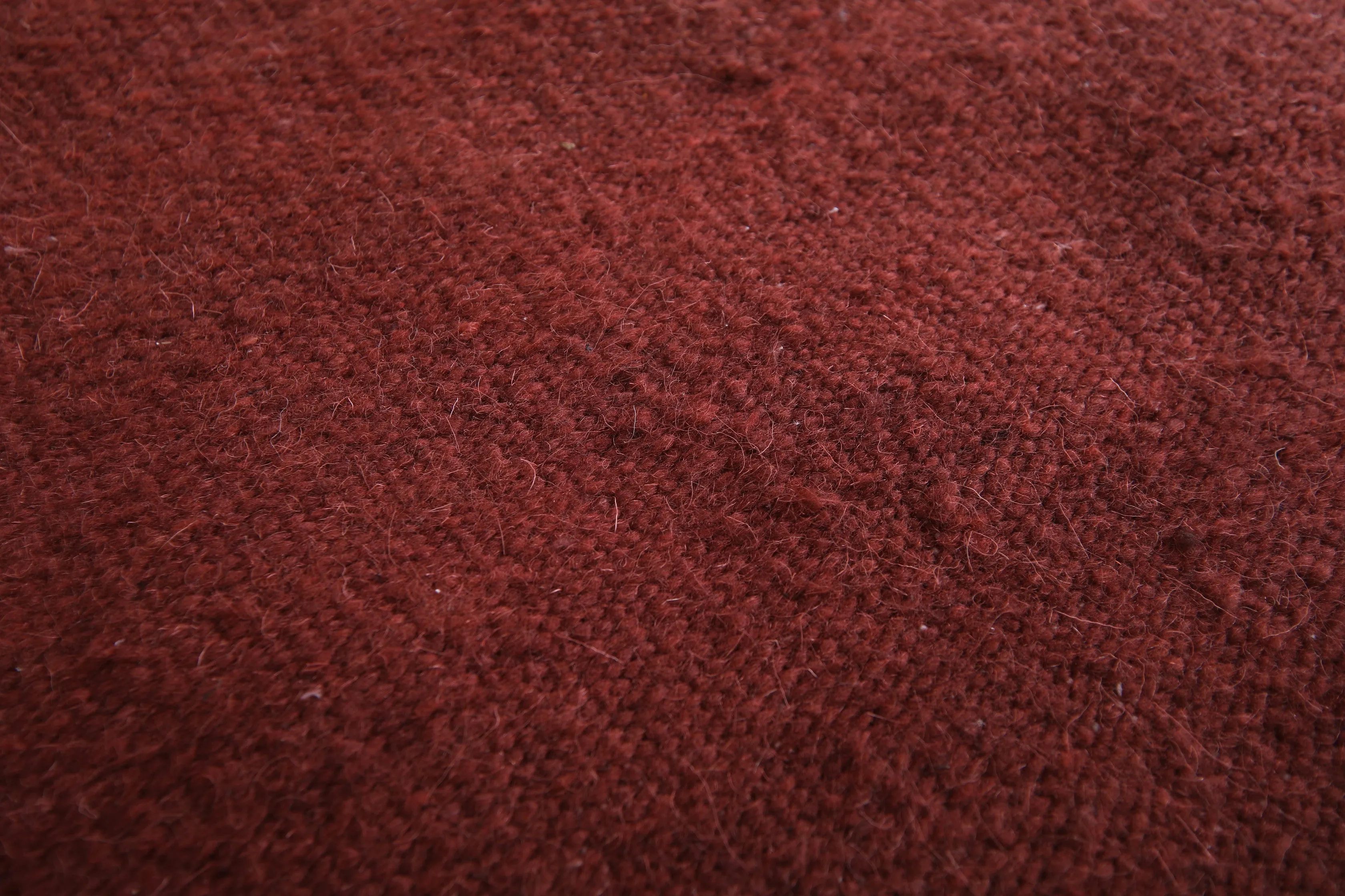 Flat woven Moroccan Brown red rug - Berber rug - Morocco rug