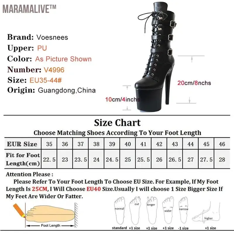 Fluorescent Green Fashionable Women's Ankle Boots with Round Toe Side Zip Short Boots for Pole Dance Platform Heels Three Belt Buckle