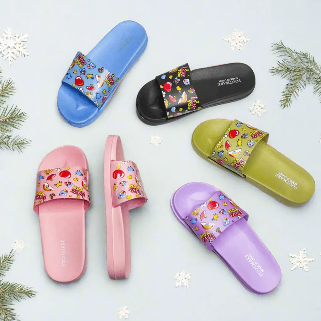 Foot Mark High Quality Anti-Slip Ladies Slippers XY-123