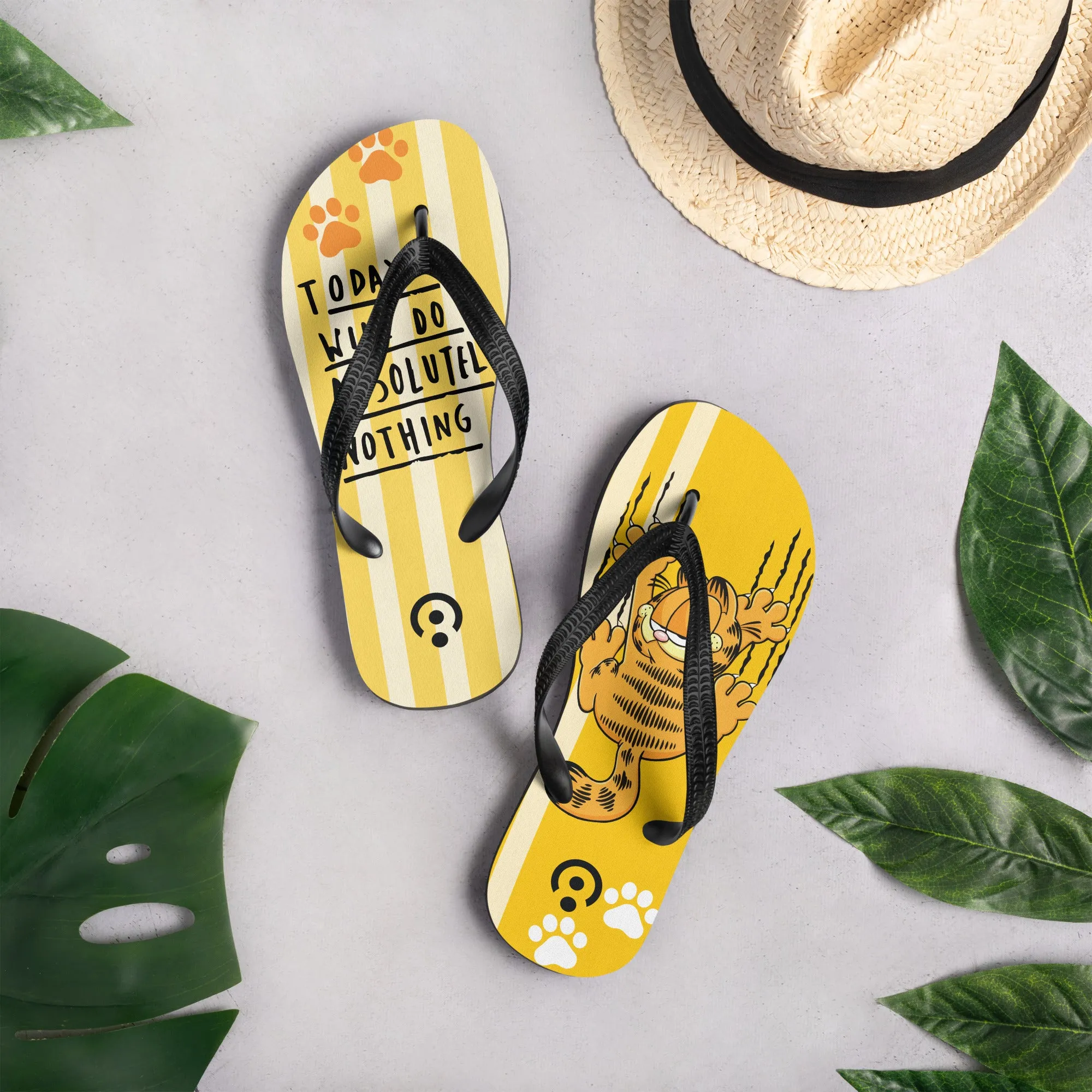 Garfield Lazy Day Flip-Flops