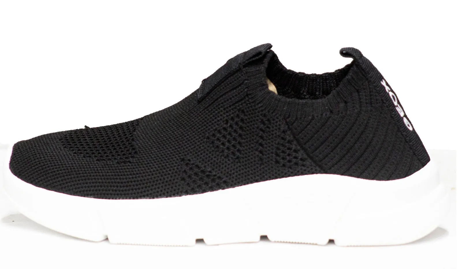 Geox Boy's J Aril Black Fashion Sneaker