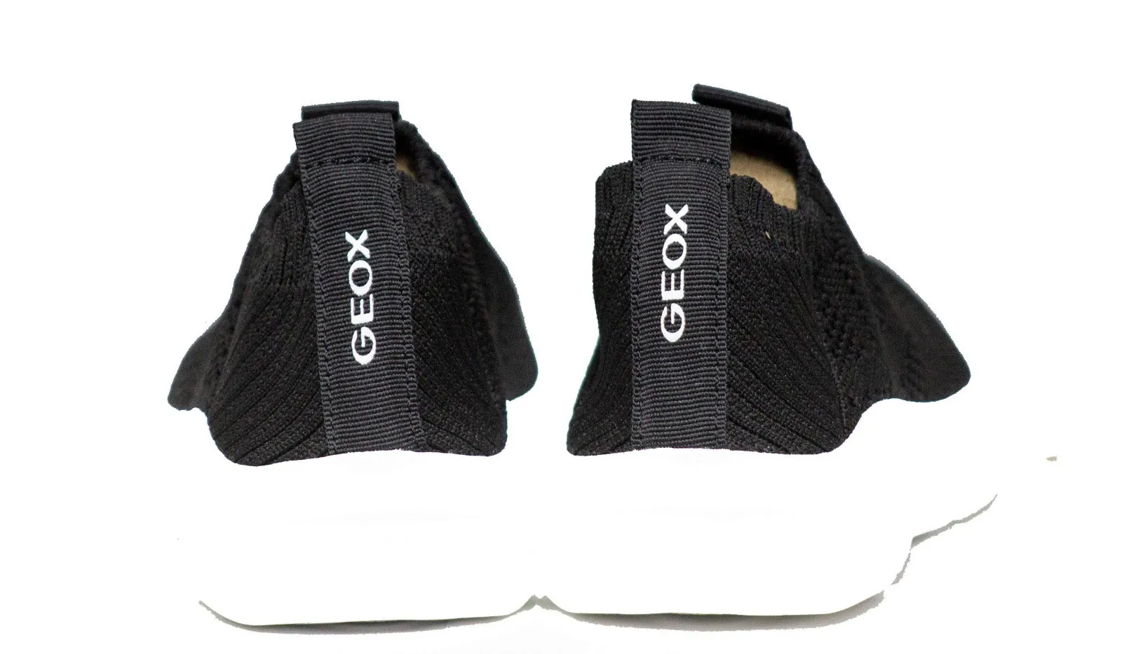 Geox Boy's J Aril Black Fashion Sneaker