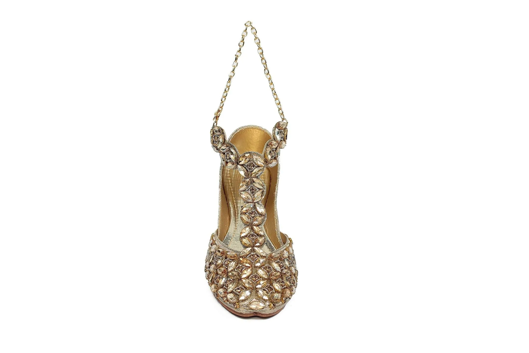 Golden Color Ethnic Khusa-RS38
