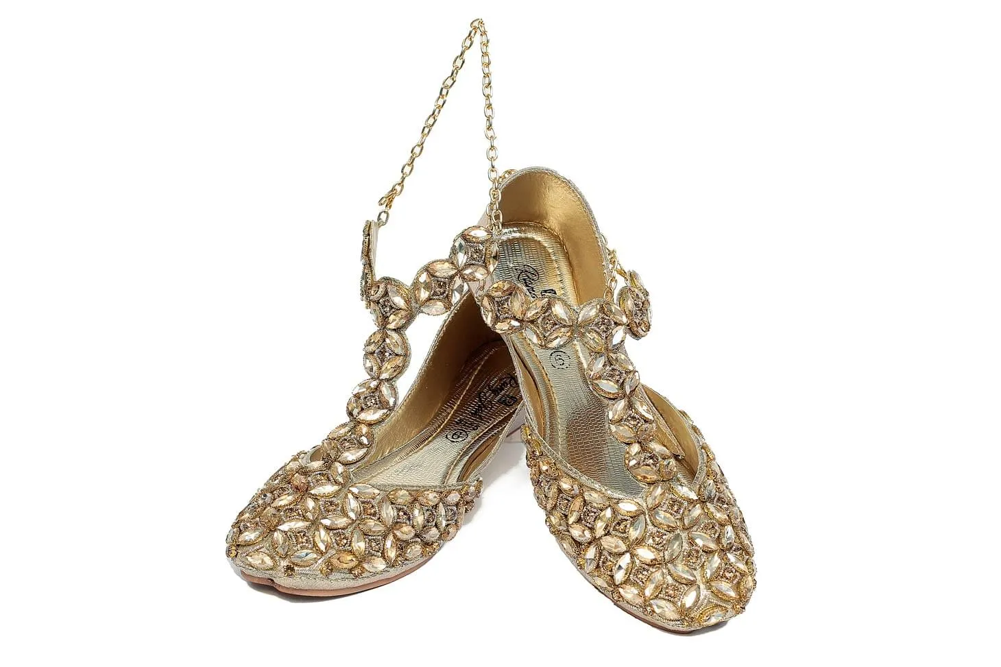 Golden Color Ethnic Khusa-RS38