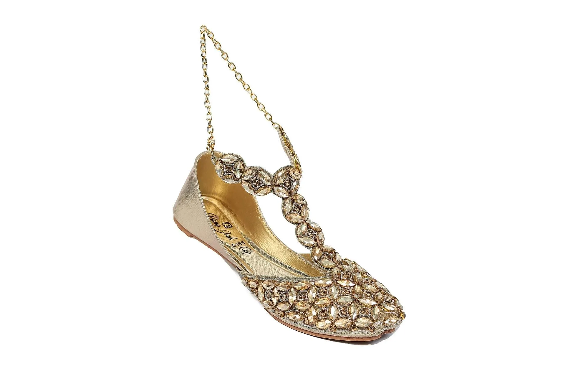 Golden Color Ethnic Khusa-RS38