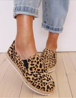 Goldie Leather Espadrille