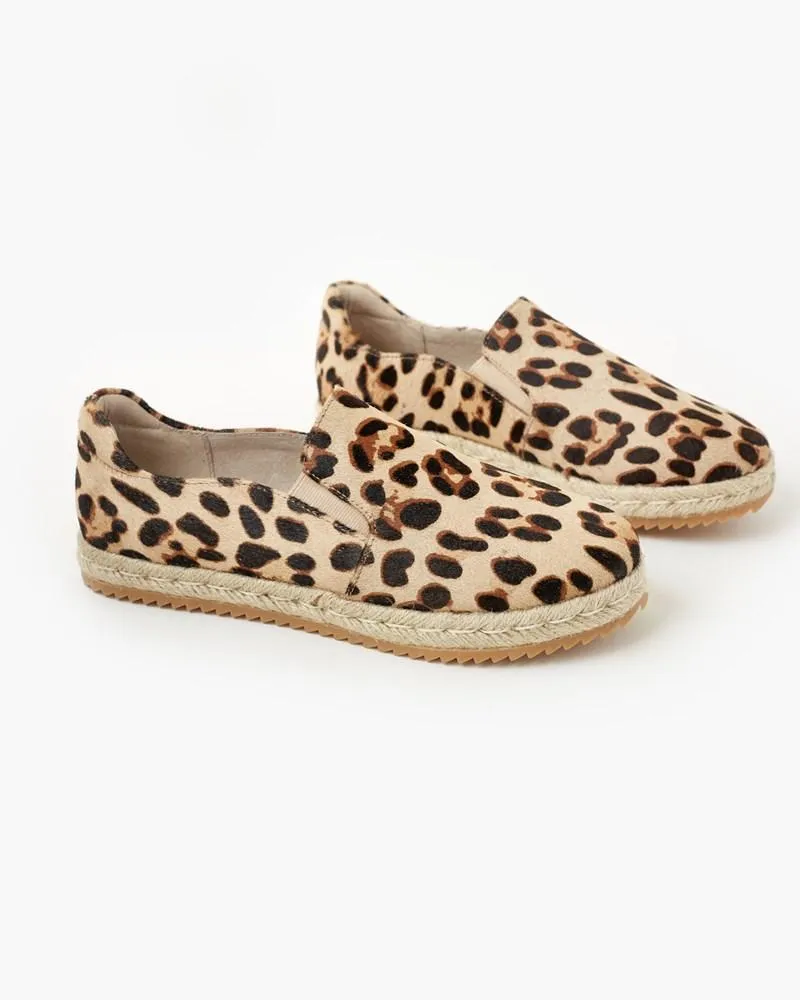 Goldie Leather Espadrille