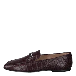 Gommini Double T Brown Printed Reptile