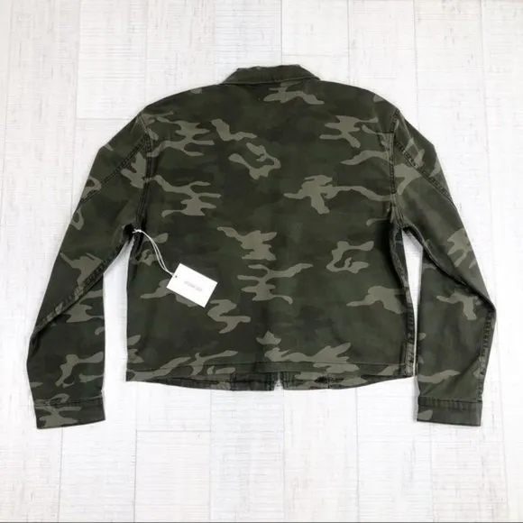 Good American Camo Military Jacket Plus 0/0 or 0X