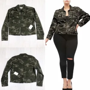 Good American Camo Military Jacket Plus 0/0 or 0X