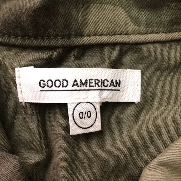 Good American Camo Military Jacket Plus 0/0 or 0X