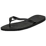 Havaianas Kid's Top Flip Flop Sandal, Black, 13-1 M US Little Kid----2 PAIRS
