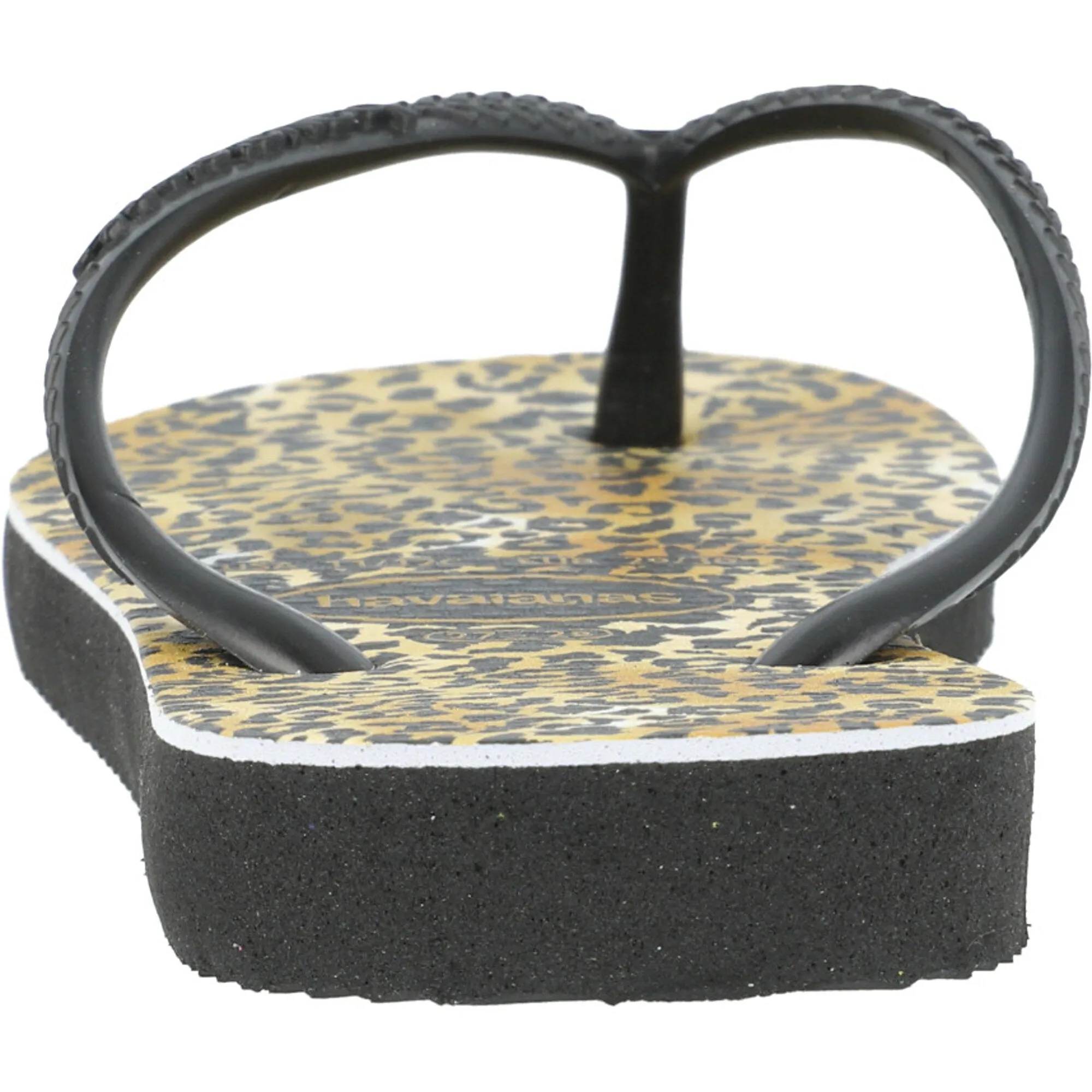 Havaianas Slim Leopard Black Kids Sandals