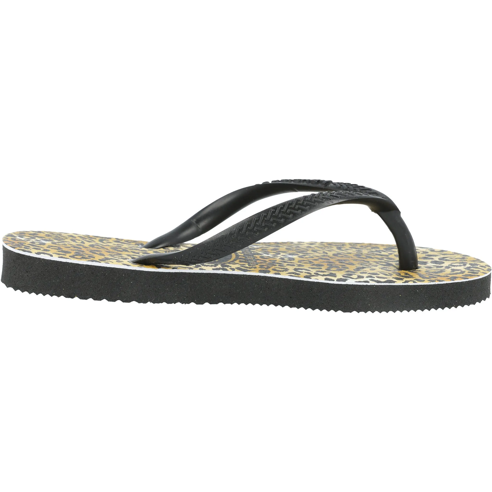 Havaianas Slim Leopard Black Kids Sandals