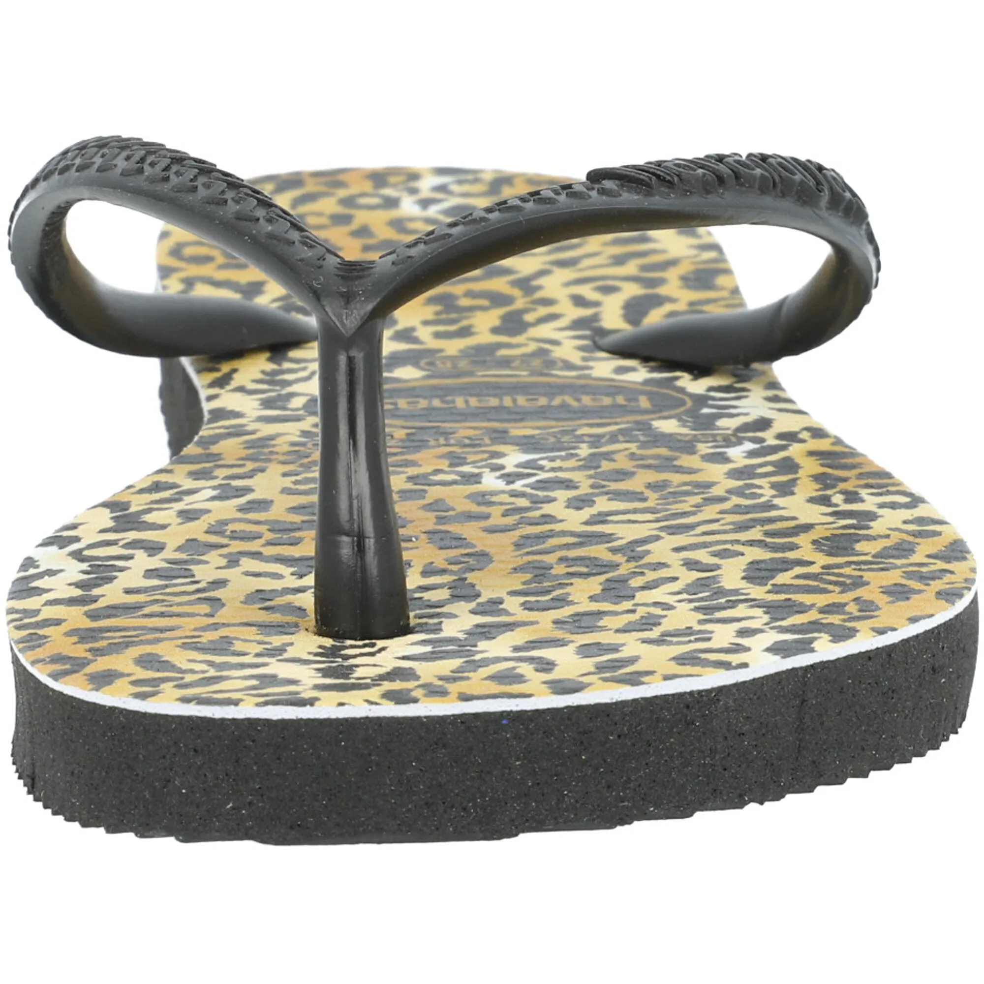 Havaianas Slim Leopard Black Kids Sandals