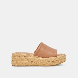 Honey Leather Chavi Sandal