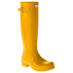Hunter Original Tall Rubber Women's Wellington Boots - Yellow