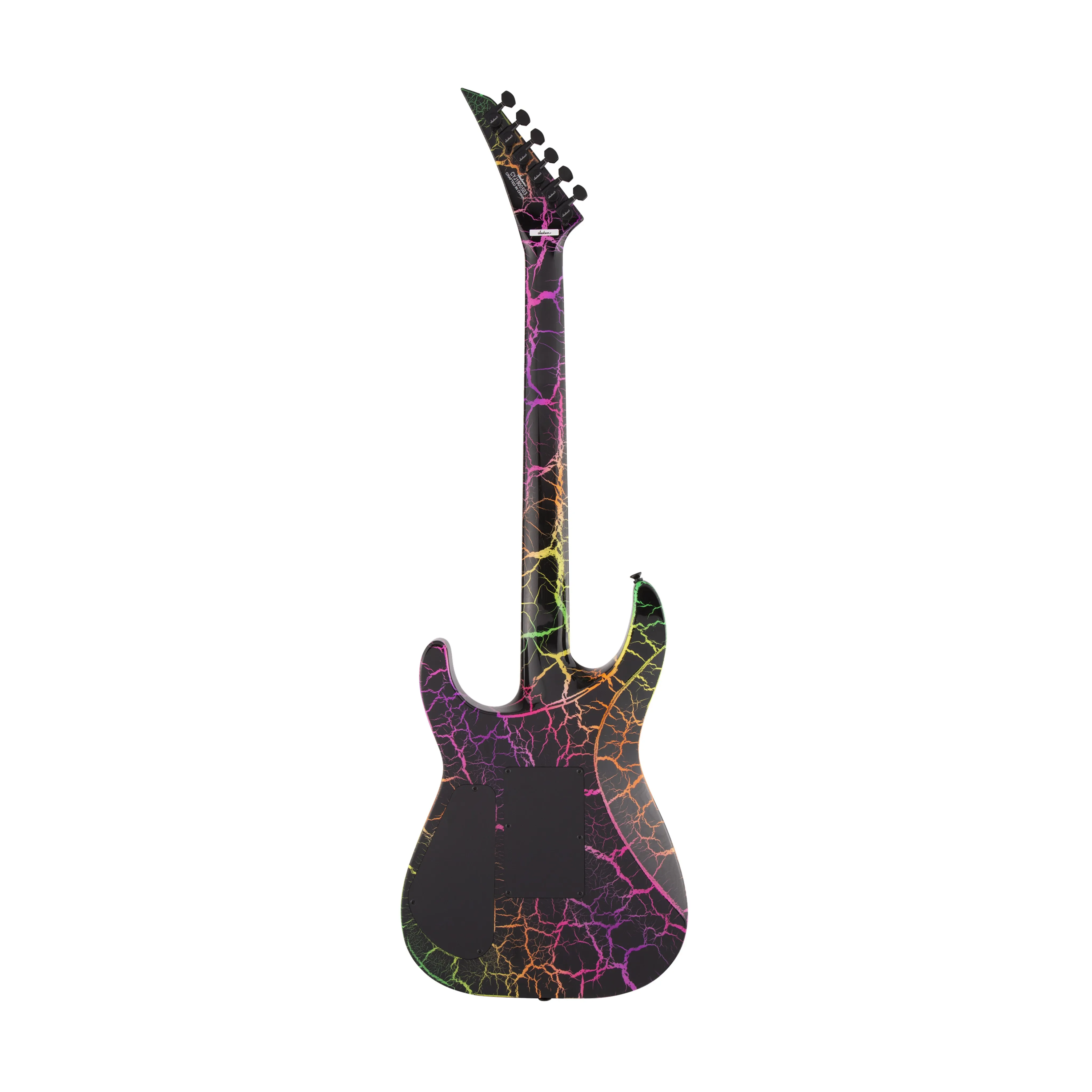 Jackson SL3M Pro Series Soloist Electric Guitar, Maple FB, Rainbow Crackle (B-Stock)