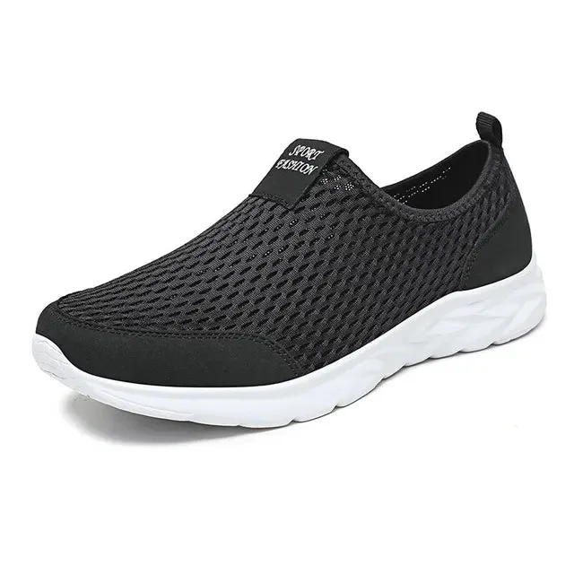 Jan - Donkerblauwe Heren-Sneaker