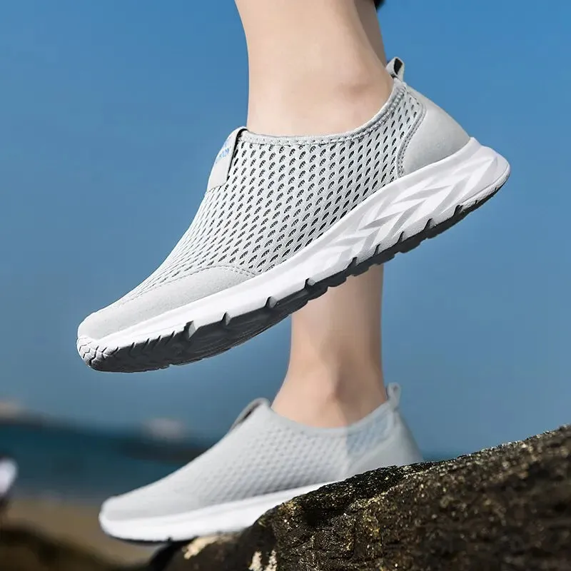 Jan - Donkerblauwe Heren-Sneaker