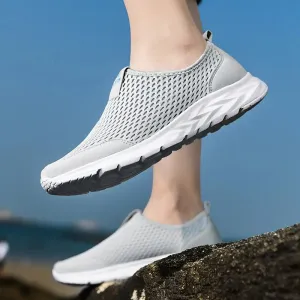 Jan - Donkerblauwe Heren-Sneaker