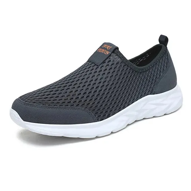 Jan - Donkerblauwe Heren-Sneaker