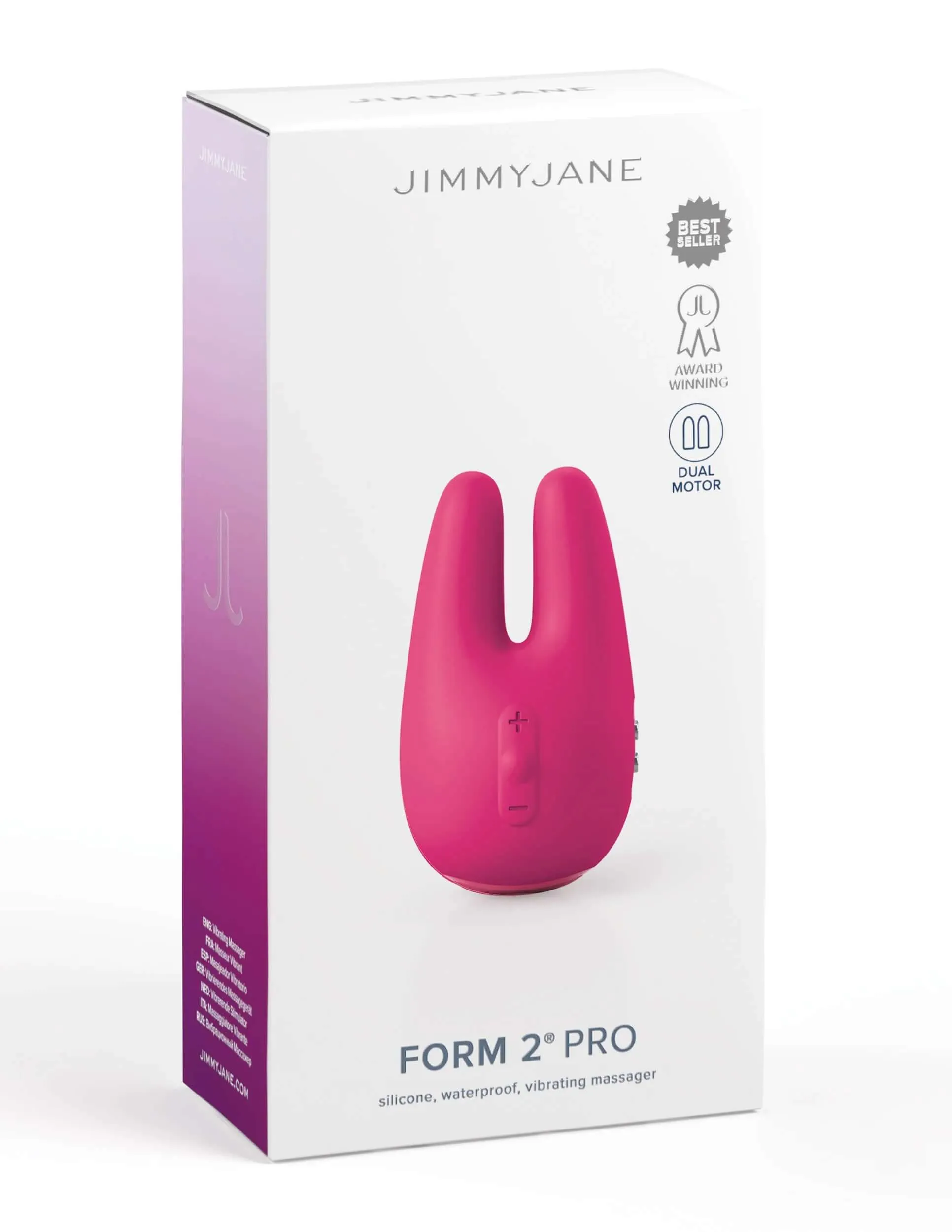 Jimmy Jane Form 2 Pro - Pink Vibrating Massager